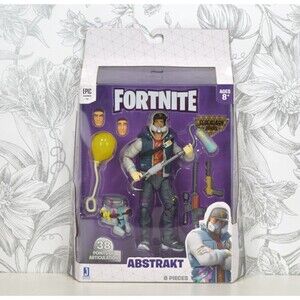 Fortnite Legendary Series Abstrakt 6" Action Figure Set NEW